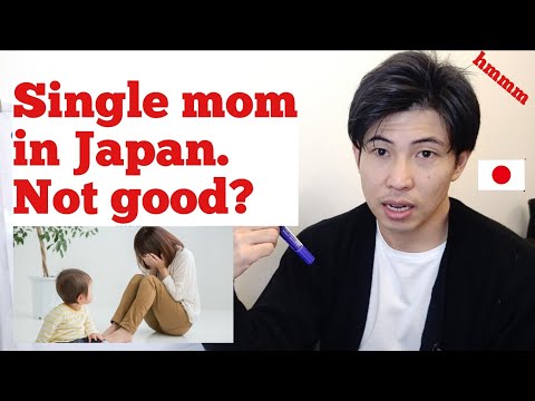 How do Japanese people see divorce and single mother?