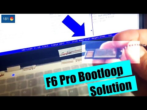 Teclast F6 pro & Boot loop solutions