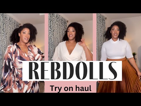 Huge Try on Plus-Size Shopping Spree with REBDOLLS💃👗