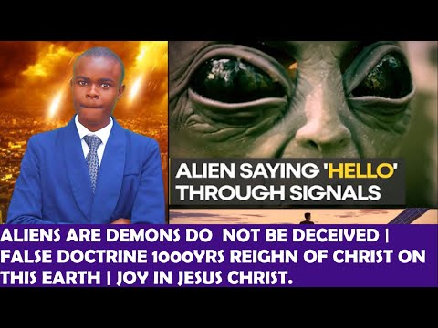 Nasa Aliens Discovered soon to Take over | False Earth Millenium Christianity Rules | Joy In Jesus.