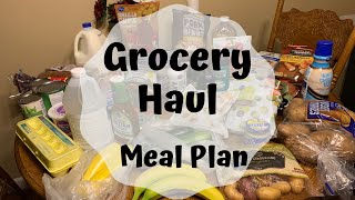 Grocery Haul || Meal Plan || #krogerhaul