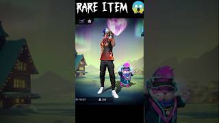 Rare Item 😱 #freefire #rareitemfreefire #viralvideo #ffmax #vs #bgmi