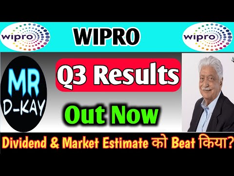 Wipro Q3 results 2025 | Wipro share latest news | Wipro results today, Wipro dividend