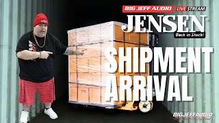 Jensen is Back!!!  Big Shipment Arrival at Big Jeff Audio!