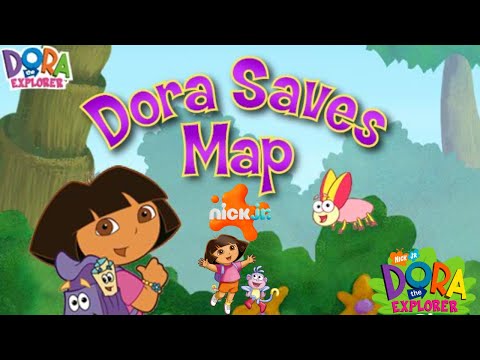 Join Dora on a Map-Saving Mission! Dora the Explorer: Dora Saves Map From Nick Jr.