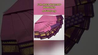 Chettinad cotton sarees 💖....