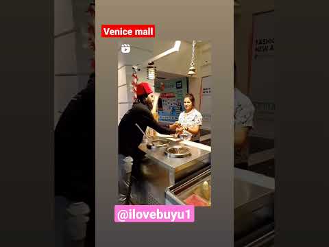 Fun with Turkish Icecream @ilovebuyu1 #buyu #gipmall #venicemall #turkishicecreamindia #funnyvideo