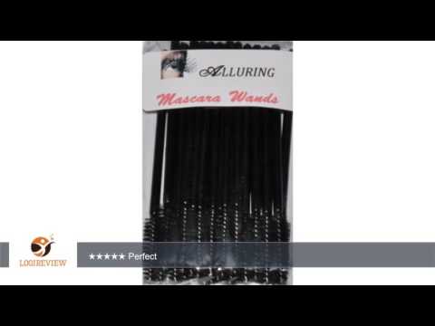 Alluring Eyelash Extension Disposable Mascara Wands / Brushes Qty: 50 | Review/Test