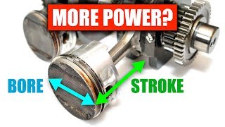 Bore vs Stroke - What Makes More Power?