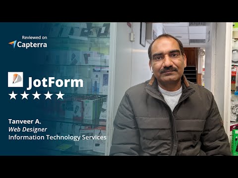 JotForm Review: Very Easy to Use and Integrate with any Website.