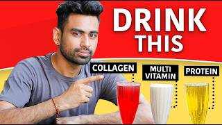 3 Health Drinks to Replace Collagen, Protein Powder & Multivitamin