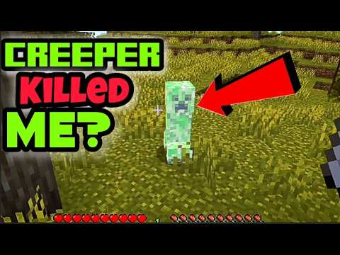 Can I Survive In The Minecraft World!! - Minecraft bedrock Survival (part 1)