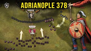 Battle of Adrianople, 378 AD - Goths challenge the might of Rome