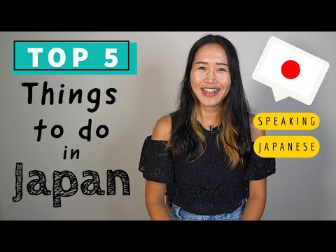 【Japanese listening】Top 5 things you should do in Japan