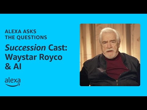 The cast of Succession discuss if Waystar Royco will get into AI | Alexa Asks the Questions