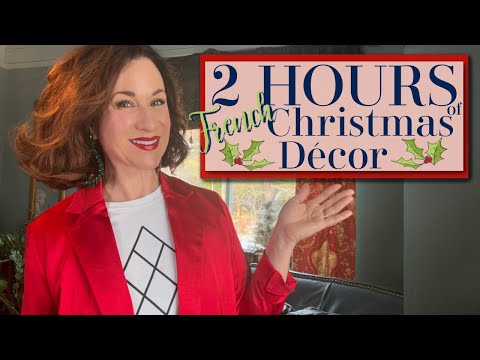 🎄2 Hours of French Christmas Décor🎄 HUGE ANNOUNCEMENT | 👀 our Everyday Chateau Change Over the Years