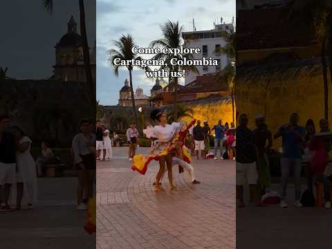 Come explore Cartagena with me! #travel #sloth #cartagena #travelvlog #tropical #vacation #vlog