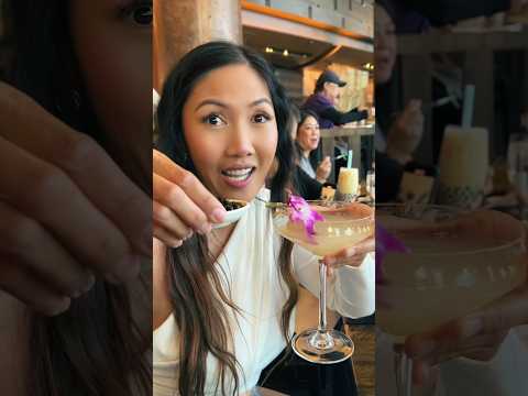 Boba on my martini! #hacks #boba #martini #shorts #youtubeshorts