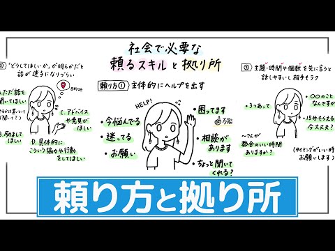 【頼り方の参考】頼るスキルアップと拠り所 〜ポイントまとめ。最後にやめた方がいい頼り方〜