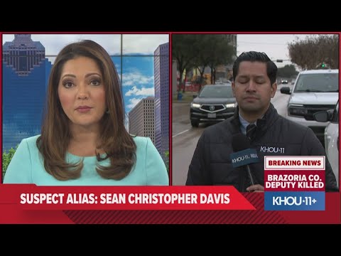 KHOU 11 coverage of fatal shooting of Brazoria Co. deputy