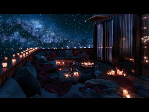 🎵  Distant Dreams | Deep Space Balcony with Calm Ambient Music and Space Sounds | 10 hours