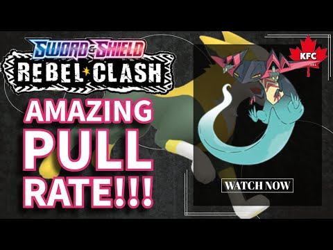 Pokemon Rebel Clash, 8 Packs and an Awesome Pull Rate!