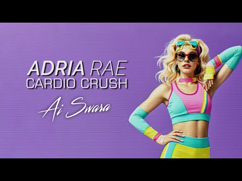 Ai Swara | Adria Rae - Cardio Crush #ai #eurodance #synthwave #80smusic #aisongs #newsong #gym #pop