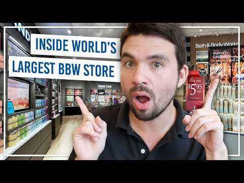 Inside the WORLD'S LARGEST Bath & Body Works Store