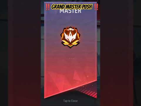 Free fire 🔥 #garandmaster #rankpush  #freefire #trandingshorts #garenafreefire #freefirevideos #1m