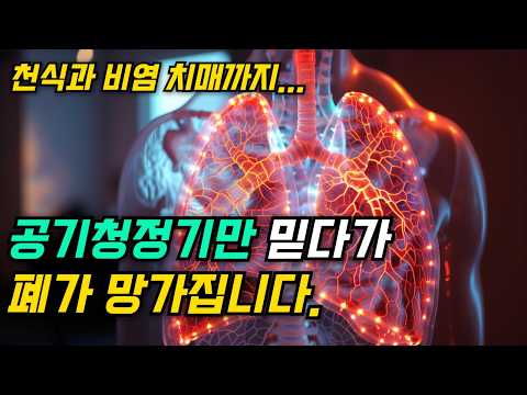 90% 모르는 공기청정기 사용 방법 oo과 같이 사용하세요~실내 공기 관리 필수!!