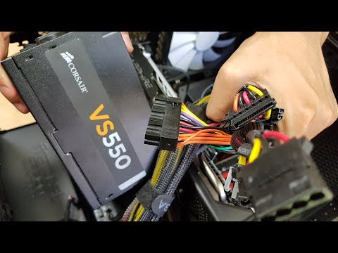 How To Remove A Power Supply Unit From A PC Case | Basic PC Build & Repair Skill