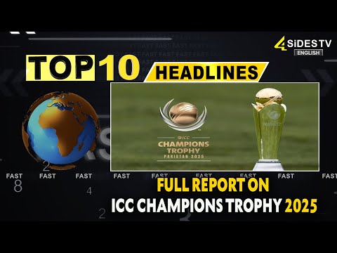 Top 10 English News : ICC Champions Trophy 2025 Will Make A Grand Return In 2025| English News