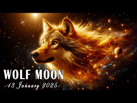 Wolf Moon • January 2025 • Manifest Your Dreams • Miracle Frequency • 1111Hz • Law Of Attraction