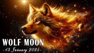 Wolf Moon • January 2025 • Manifest Your Dreams • Miracle Frequency • 1111Hz • Law Of Attraction