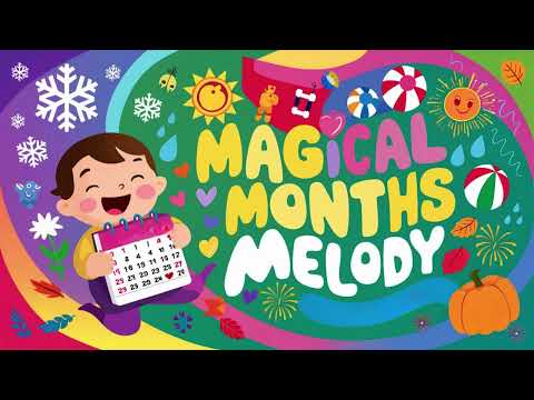 Magical Months Melody: Fun & Educational Song for Kids!