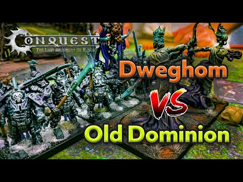 Dweghom vs Old Dominion "Off-balance" (Conquest Last Argument of Kings) - Battle Report 2,000 pts