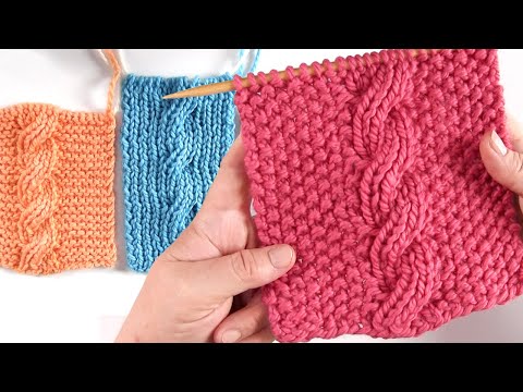 How to Knit Reversible Cable Ribbles