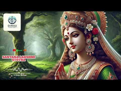 संतान लक्ष्मी स्तोत्र (Santana Lakshmi Stotra) | Sanskrit Spiritual Stotra | Dinsu Spiritual