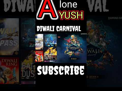 free fire new🥳 event Diwali 😘 carnival|| ff new event|| #diwalievent#shorts