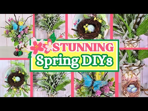 *MUST SEE* Nature-Inspired Spring DIYs You Will Want to Make!!!