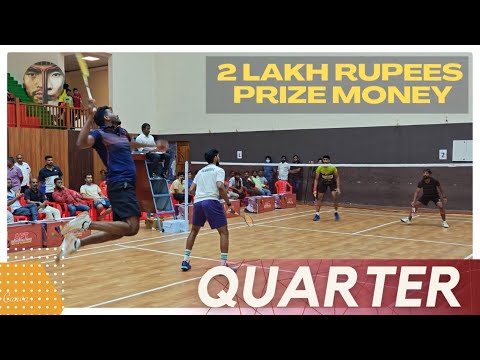 BENNET ANTONY/GAJENDRAN VS VEMBARASAN/NISHANT:ANITHAPARTIBAN NATIONAL BADMINTON TOURNAMENT THANJAVUR