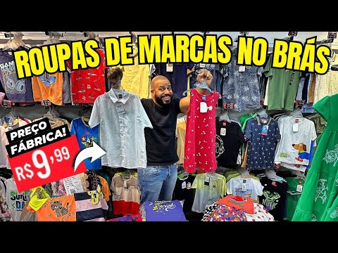 BRÁS WHOLESALE | CHILDREN'S FASHION FACTORY R$9.99 TOP SUPPLIER CHILDREN'S FASHION BRÁS SP ATCACA...