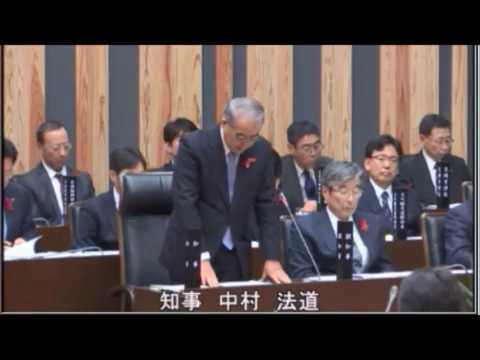 2019年県議会　堀江ひとみ県議の一般質問　カジノ誘致について