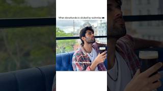 When Vijay is clicked by rashmika 💟 #rashmikamanndana #vijaydevarakonda #bollyhoodbuzz7x