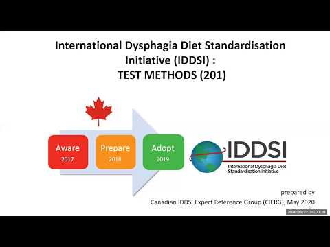 IDDSI 201: Testing Methods