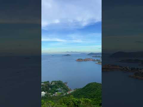 夏天的风，去香港小西湾旁边的山看海