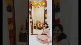 varamahalakshmi pooja#Goddess  Lakshmi at my home#varalakshmivratham  special #ytshorts#viralshorts