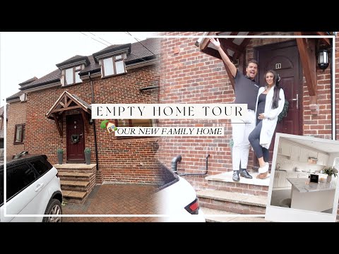 EMPTY HOUSE TOUR | OUR NEW FAMILY HOME!