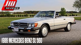 1986 Mercedes Benz SL 560 Review