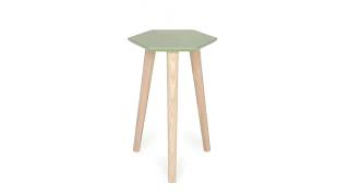 Futon Company - Hex Table (Aspen Green)